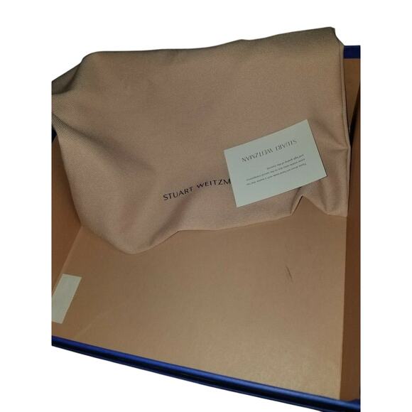 Stuart Weitzman Black Leather Boots ROMITA  Ankle Boots NEW  Size 9 - Picture 7 of 7